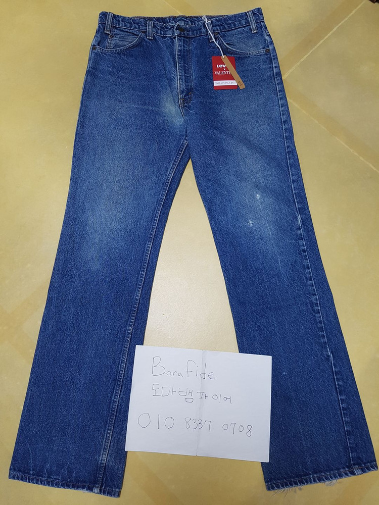 [32, 34] 발렌티노 X 리바이스 한정판 빈티지 VINTAGE 517 이미지