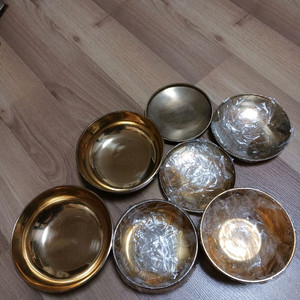 방짜유기 놋그릇 2인 세트 이미지