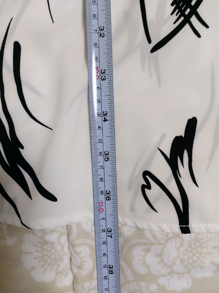 반팔 티셔츠 레이어드 롱 원피스(66~77) 새상품 이미지