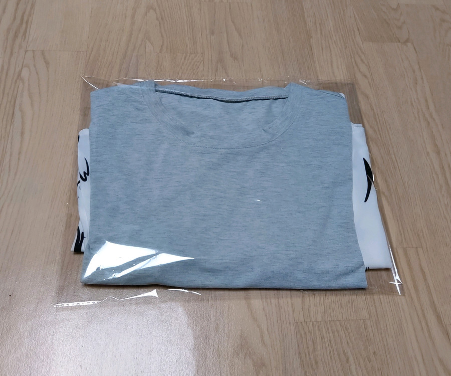 반팔 티셔츠 레이어드 롱 원피스(66~77) 새상품 이미지