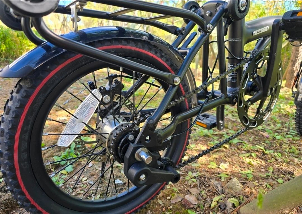 그루 E4T 접이식 전기자전거(트라이 폴드) 이미지