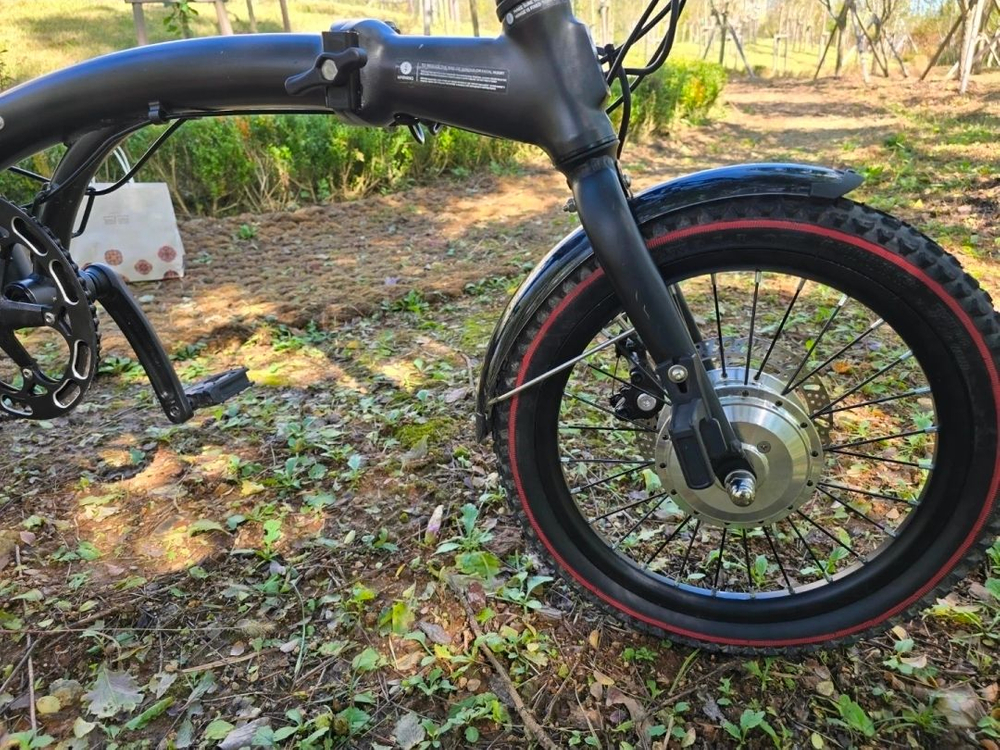 그루 E4T 접이식 전기자전거(트라이 폴드) 이미지