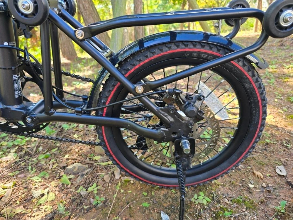 그루 E4T 접이식 전기자전거(트라이 폴드) 이미지