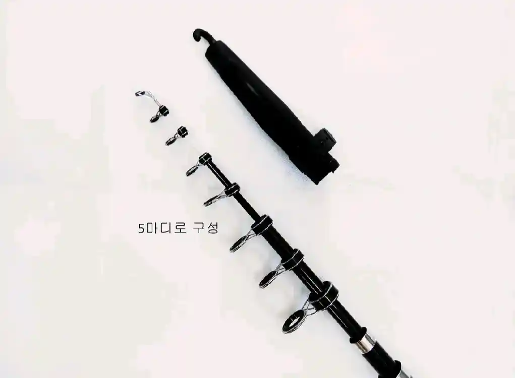 바낙스 원투,카고카본낚시대4.3m2대+5000릴2대+줄 이미지
