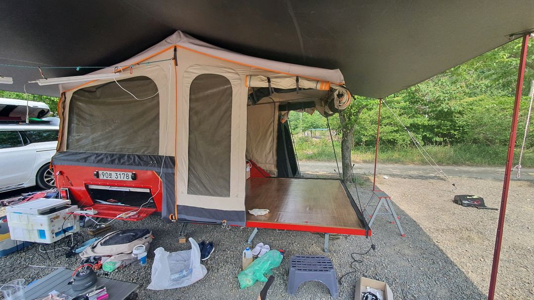 신화 텐트트레일러 nx5 이미지