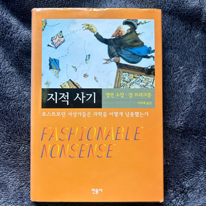 절판 지적사기 민음사 앨런소컬 장브리크몽 책 도서 이미지