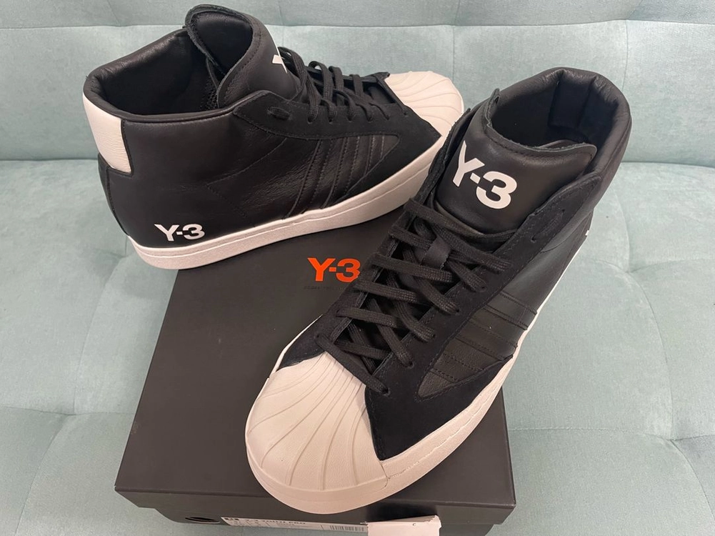 Y3 yohji pro 요지 프로 black white 275 이미지