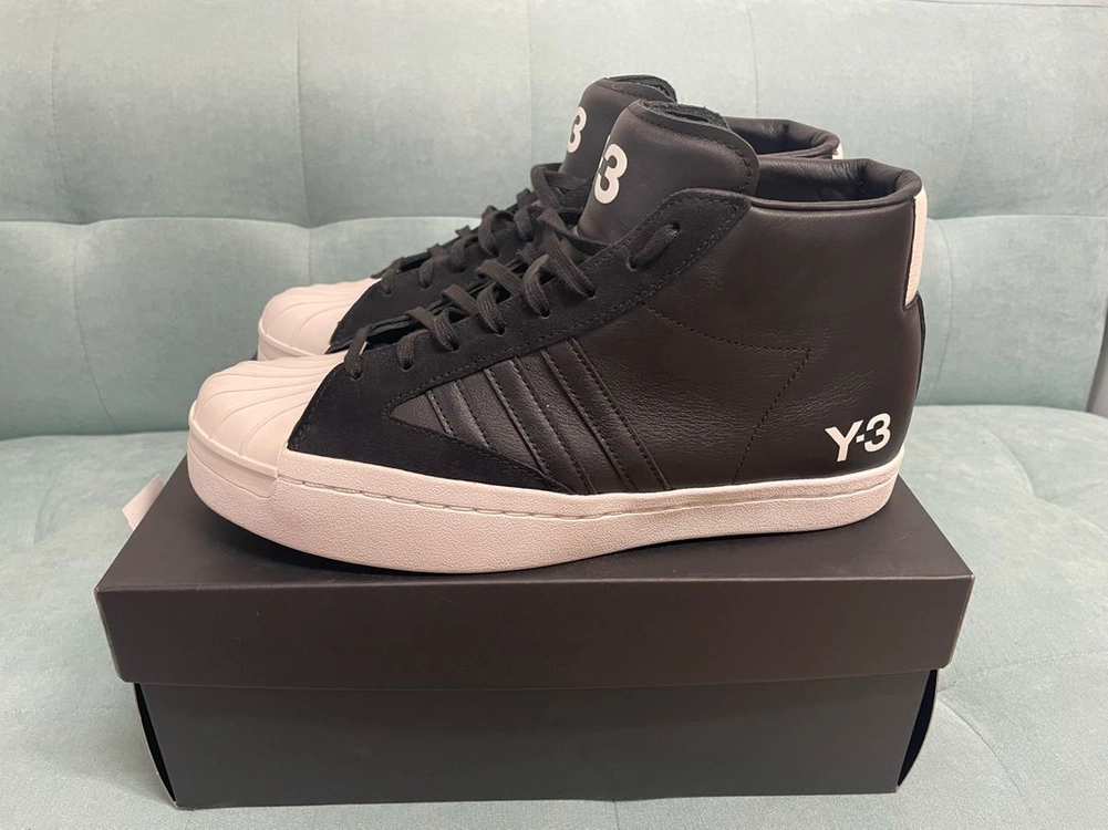 Y3 yohji pro 요지 프로 black white 275 이미지