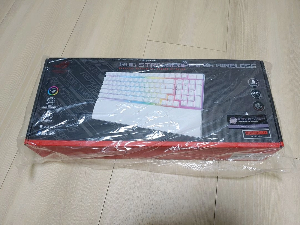 미개봉 유무선 영문 기계식 키보드 ASUS ROG STRIX SCOPE II 96 (STORM축) - 안심되는 중고거래