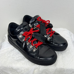 토즈/가죽 블랙 스니커즈 신발 여성 38/라덴 이미지