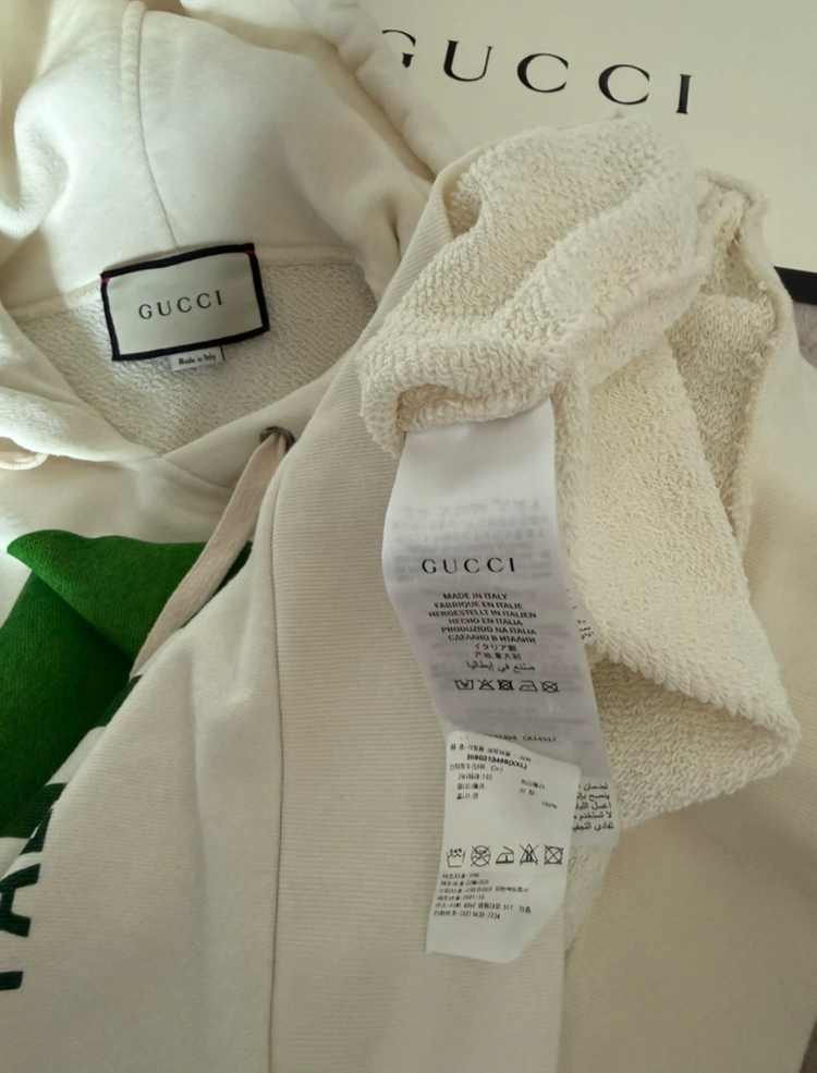 구찌 남성 후드티 이미지