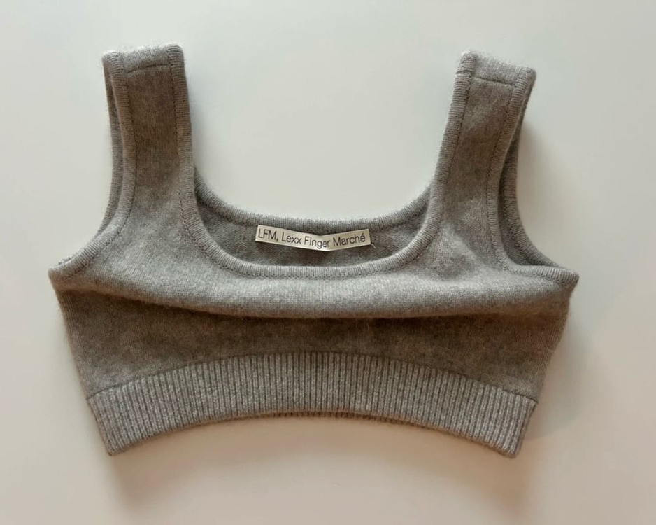 Lfm cozy knit tank top 이미지