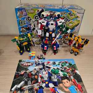 [네고칼차단] 카봇 하이퍼캅스 + 그린팜 + 킹도저 + 퍼즐 이미지