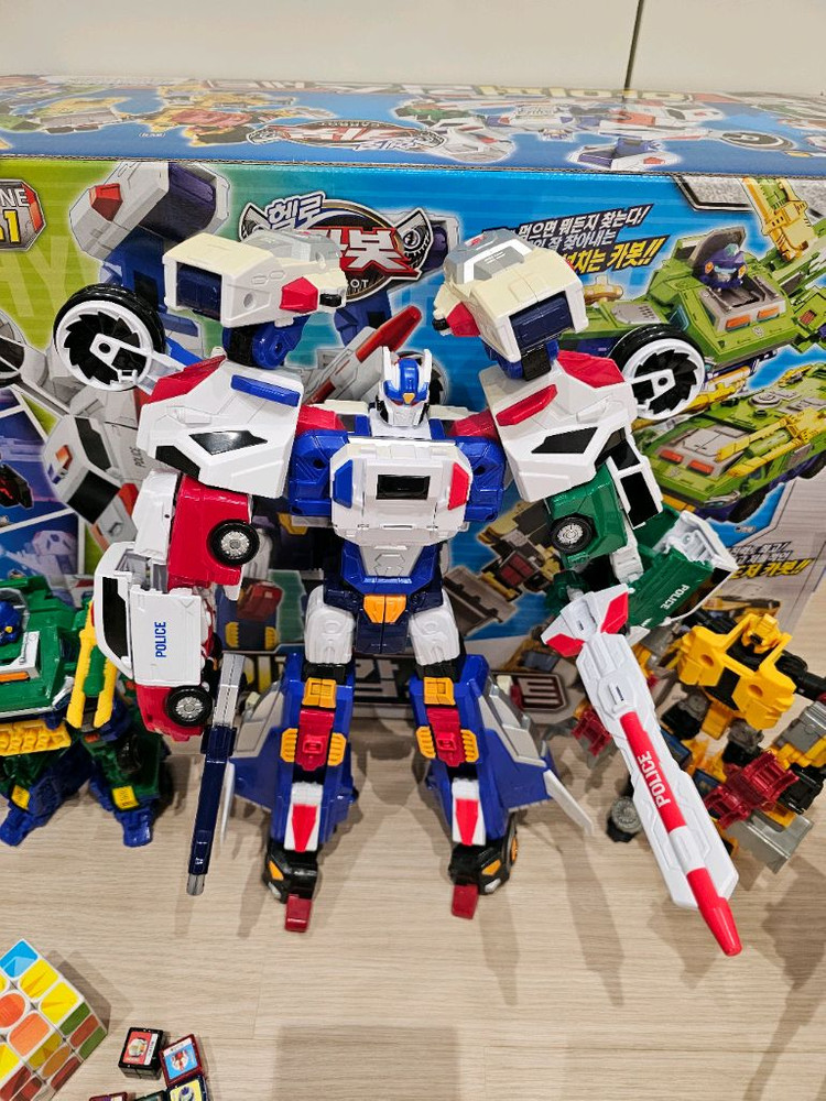 [네고칼차단] 카봇 하이퍼캅스 + 그린팜 + 킹도저 + 퍼즐 이미지