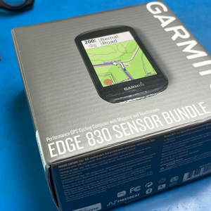 가민 엣지 Garmin Edge 830 속도계 + 심박센서 + 케이던스 센서 번들 이미지