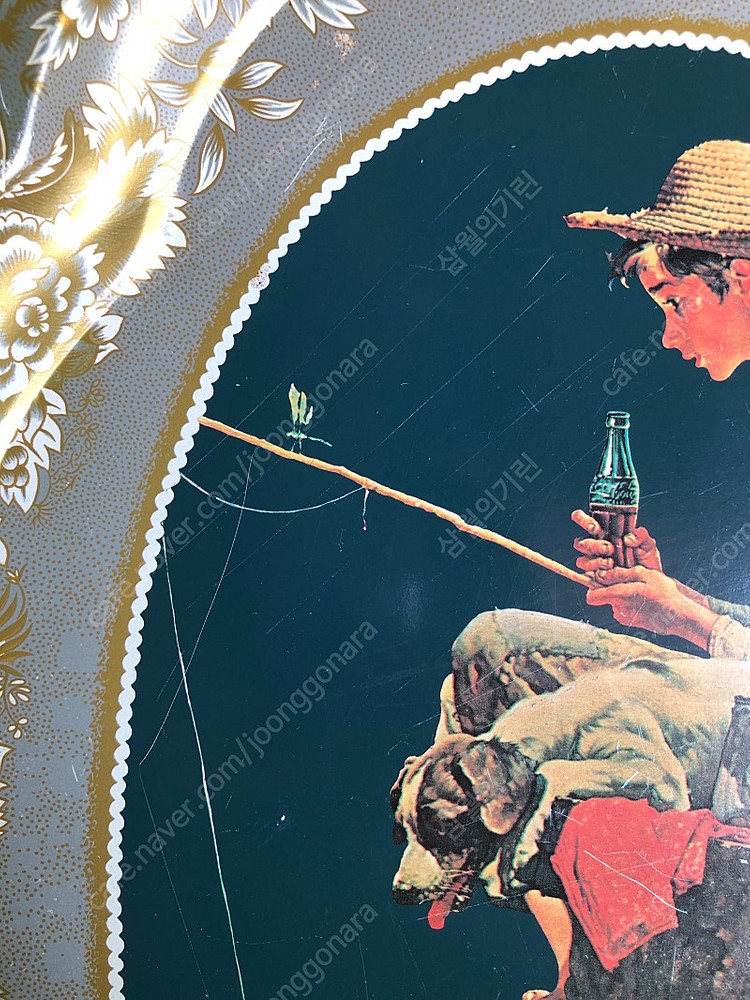 (가격내림) 옛날 빈티지 80년대 코카콜라 쟁반 오봉 틴트레이 팝니다 이미지