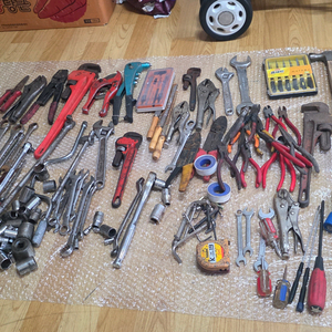 각종 수공구 작업공구 일괄 이미지