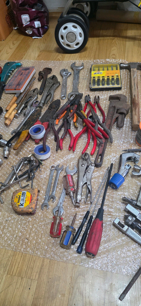 각종 수공구 작업공구 일괄 이미지