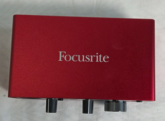 오디오 인터페이스 (Focusrite Scarlett Solo) 이미지