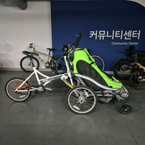 유아용 자전거 트레일러 이미지