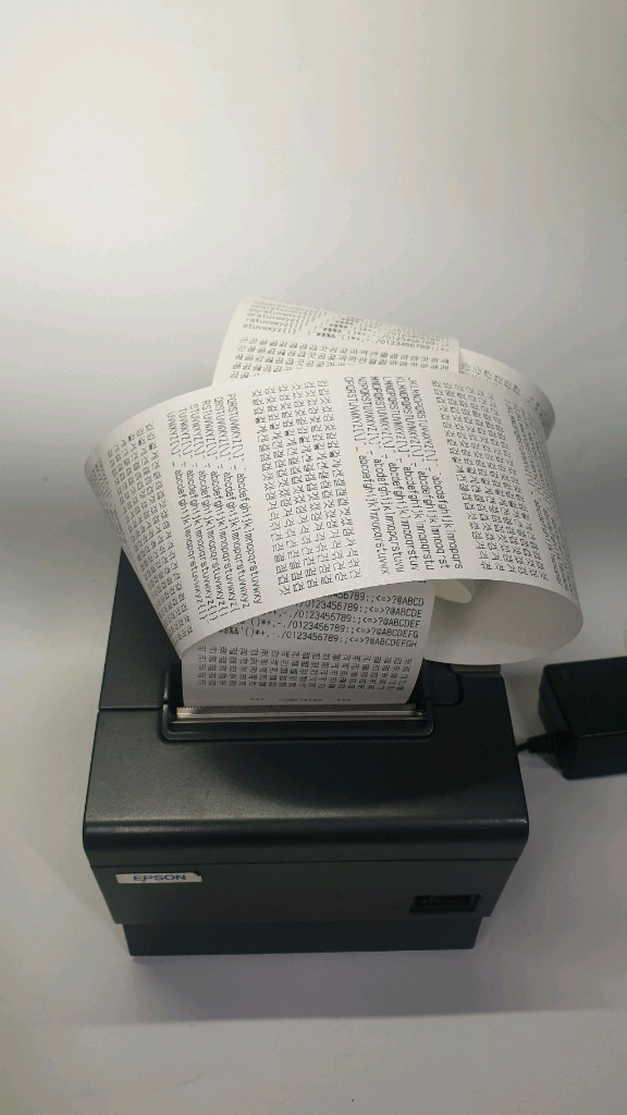 EPSON 엡손 TM-T88VI 감열 영수증 프린터 이미지