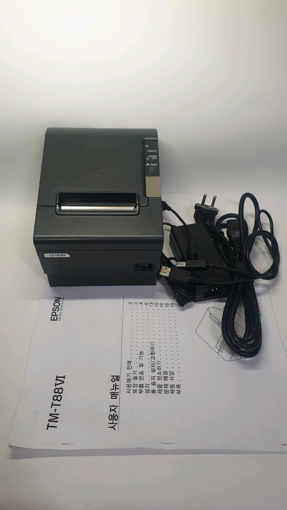 EPSON 엡손 TM-T88VI 감열 영수증 프린터 이미지