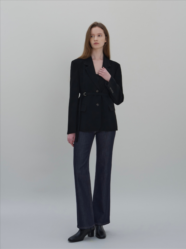 하와 마띠네 자켓 블랙 완전새상품 이미지