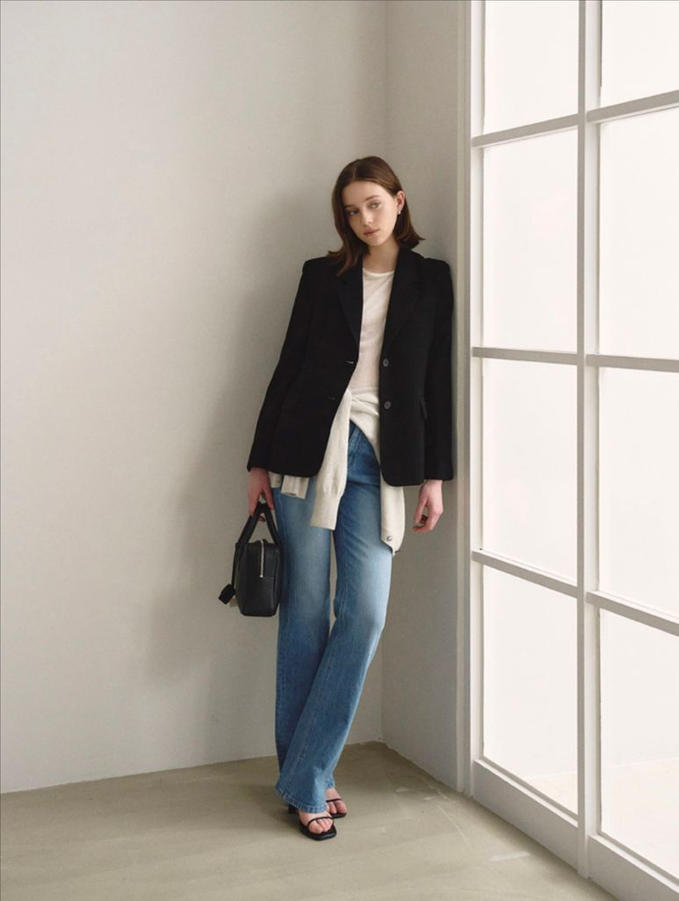 하와 마띠네 자켓 블랙 완전새상품 이미지