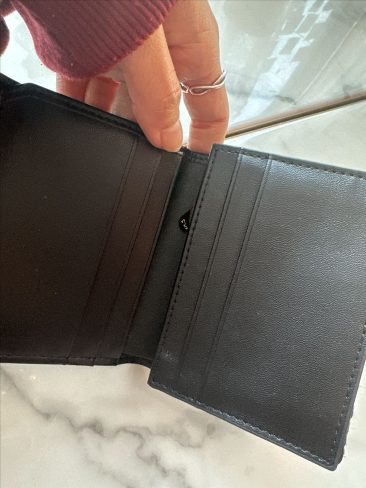 디올 오블리크 새들 카드지갑 이미지