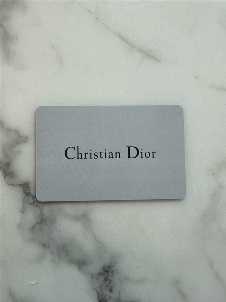 디올 오블리크 새들 카드지갑 이미지