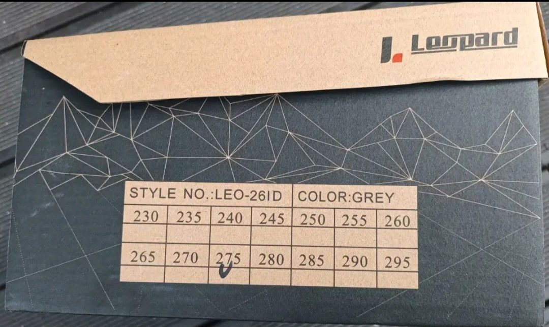 Leo-26 레오파드 안전화 275 다이얼 빅스새제품 이미지