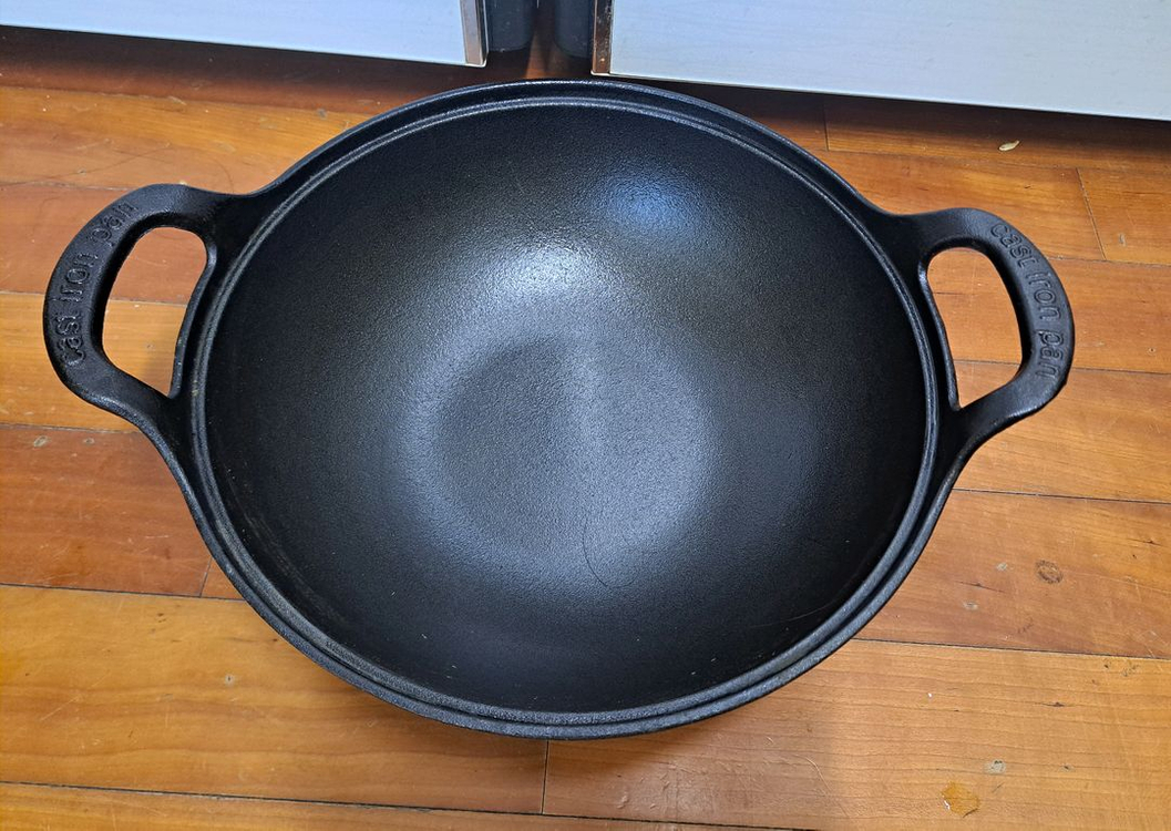 다용도 큰사이즈 무쇠팬(1~2인용 무쇠팬 덤) 이미지