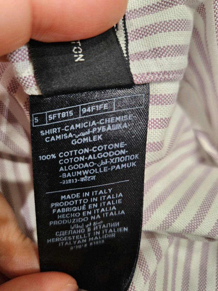 톰포드 스트라이프 셔츠 44 이미지