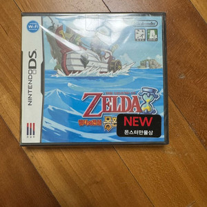 닌텐도 DS 젤다의 전설 몽환의 모래시계 미개봉 새제품 이미지