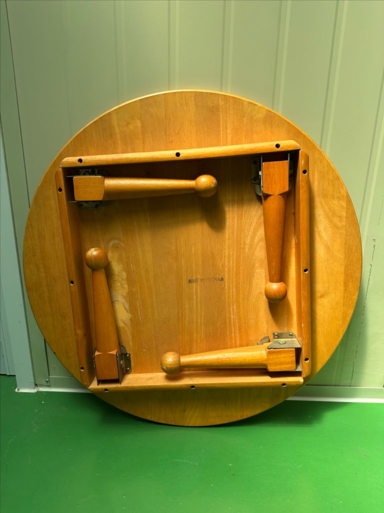 원형 접이식 식탁 이미지