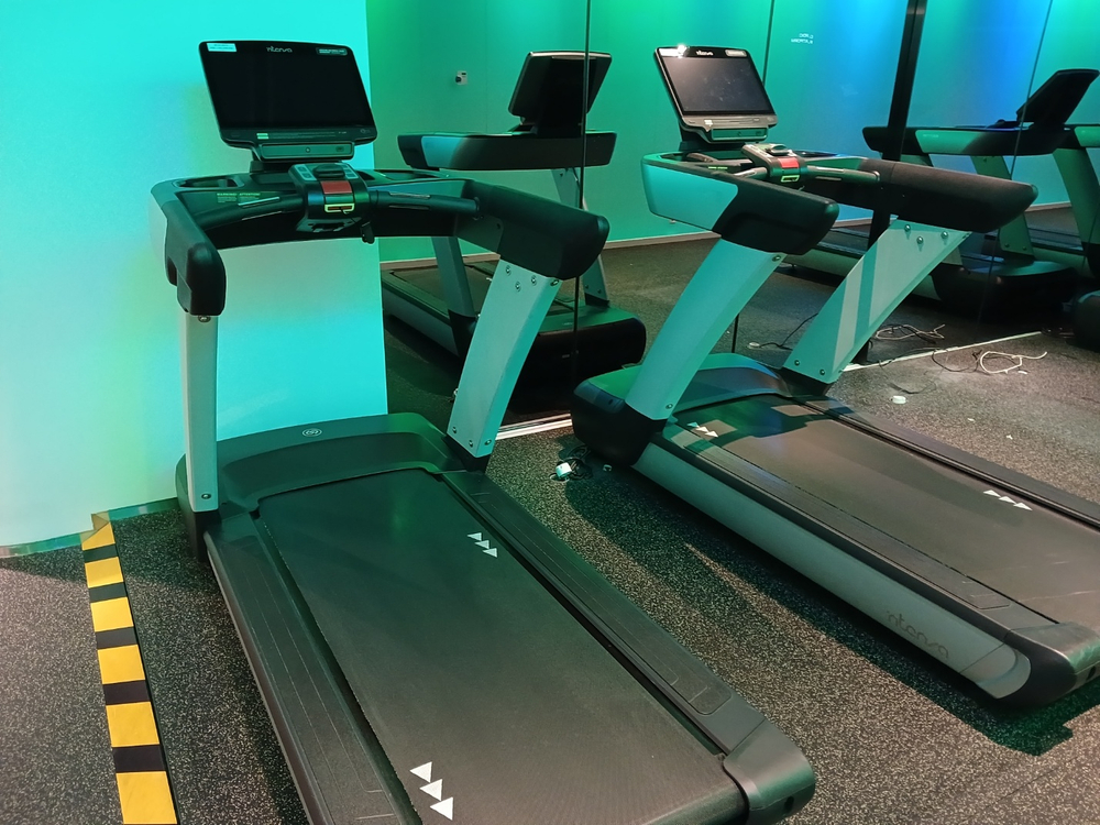 인텐자 intenza 런닝머신, 일립티컬 헬스클럽용 고급 운동기구 이미지