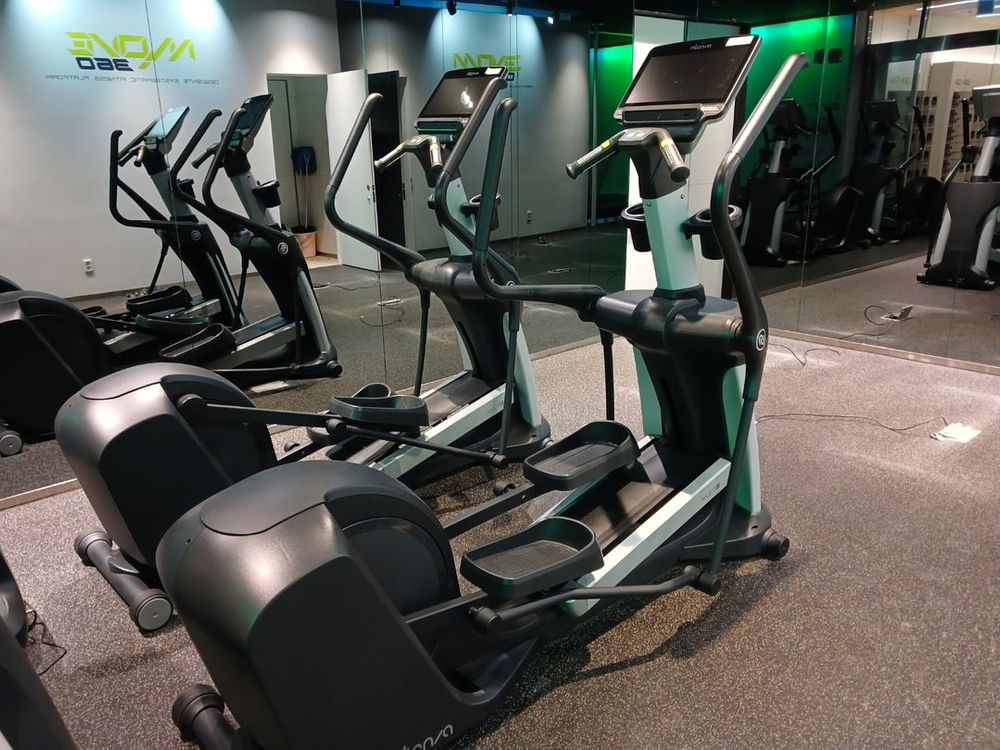 인텐자 intenza 런닝머신, 일립티컬 헬스클럽용 고급 운동기구 이미지