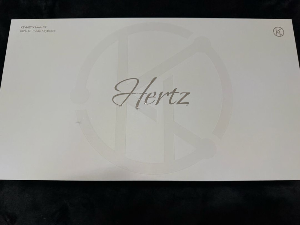키네틱스 헤르츠87 풀알루미늄 커스텀 키보드 캔디블루 이미지
