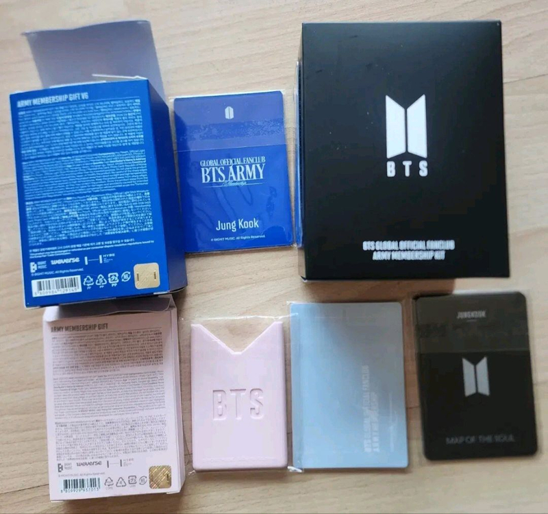 아미존 포토카드 + BTS 아미키트 멤버십키트 3종+ 스에밤 방탄소년단 아미 방탄아미 아미밤 이미지