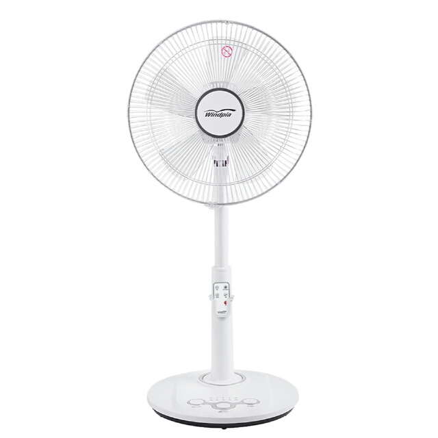 14형 화이트 스탠드 리모컨 선풍기 새제품 무료배송 이미지
