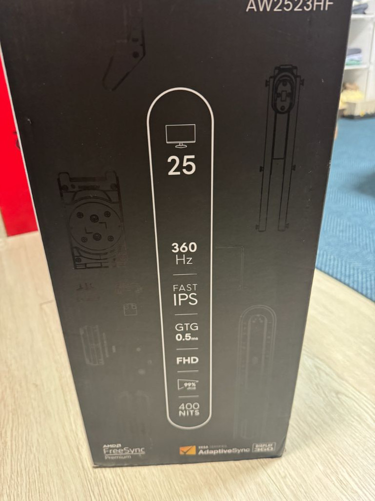 델 AW2523HF 모니터 360hz (상태S급) 풀박스 2523hf 이미지