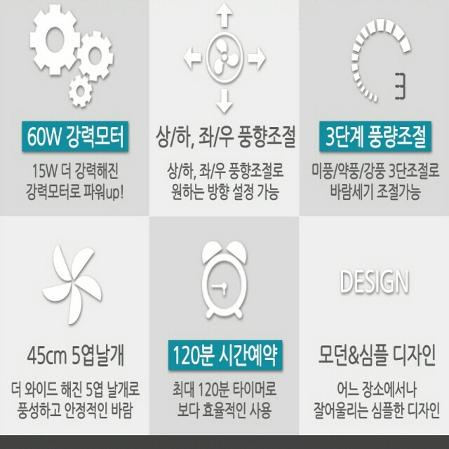 18형 화이트 특대형 스탠드 선풍기(영업용) 새제품 이미지