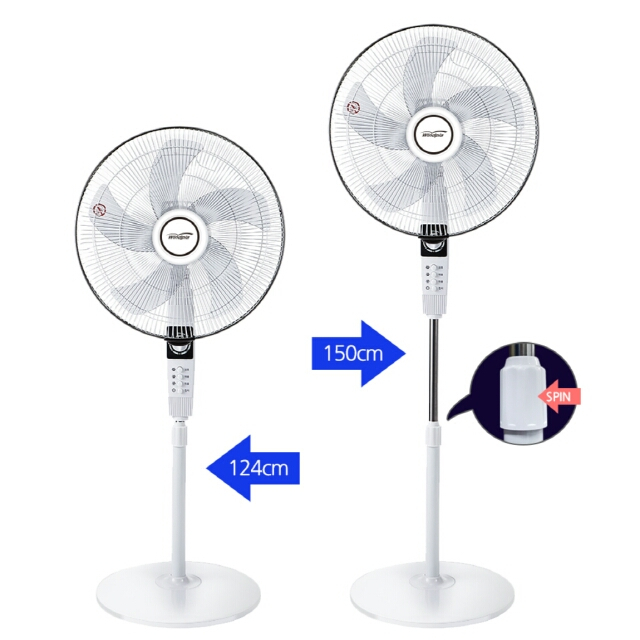 18형 화이트 특대형 스탠드 선풍기(영업용) 새제품 이미지
