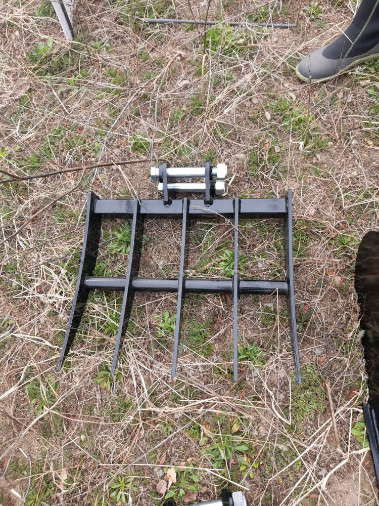 1.7톤 포크레인 미니굴삭기 017 농기계장비 집게장착 무료배송 바가지 풀옵션 이미지