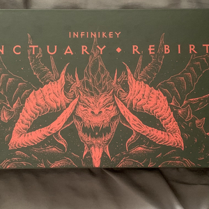 인피니키 성역승화 키캡 커스텀키보드 이미지