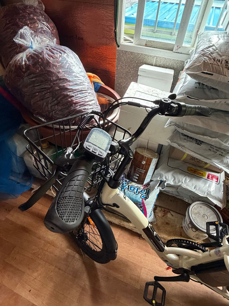 삼천리 팬텀 데이지 파스형 전기자전거 완전 새것 이미지