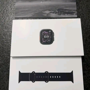 애플워치 울트라 3 49mm 블랙 티타늄 미개봉 이미지