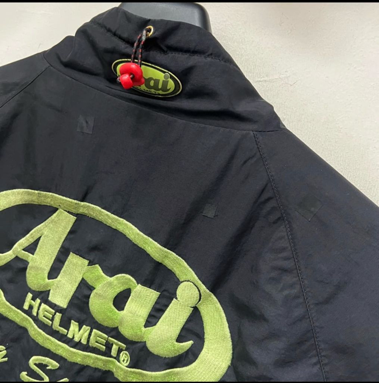 아라이 바람막이 XXL (구형 형광블랙) 이미지