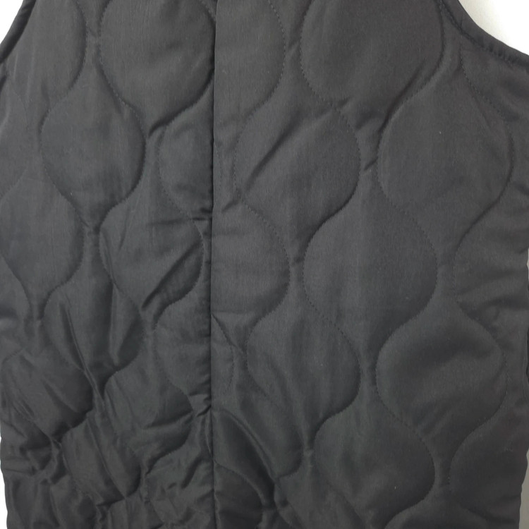 여S 블랙 누빔 멜빵 바지 이미지