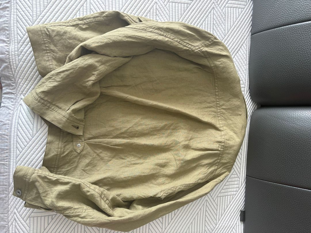 바스켓프로젝트 X LVC TYPE1 X 사르토리아준 카멜 리넨자켓 L사이즈 이미지